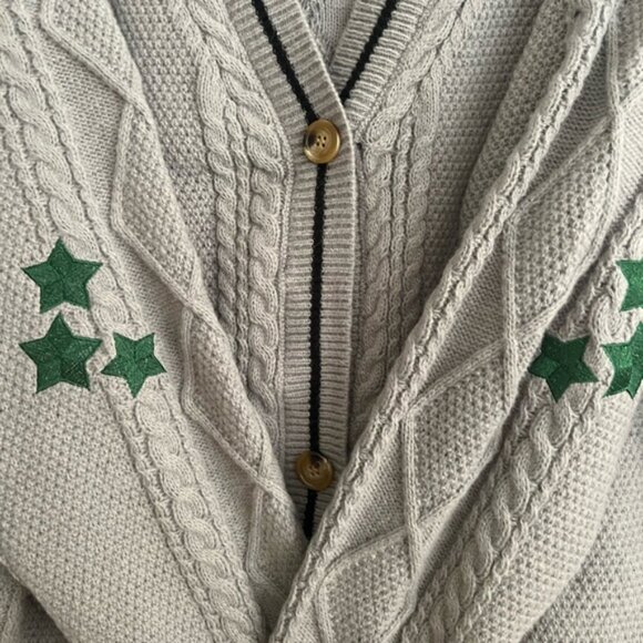 Taylor Swift dupe Grey Holiday Collection cardigan - Picture 4 of 4